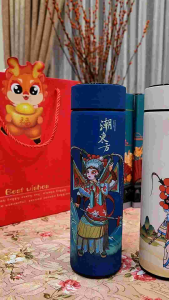 Termos LED Imlek CNY Hampers Shouvenir/ Tumbler Botol Minun Air Panas Stainless Steel