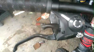 Operan gigi sepeda shifter sepeda mtb gunung dewasa 3 x 7 hendle Alloy 1 set