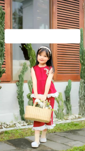 ONE SET BELLE BAJU SETELAN LINEN ANAK PEREMPUAN M-XL