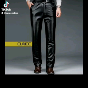 Celana Kulit Pria Slim Tapered Premium: Gaya & Kualitas