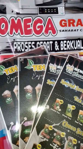 Daftar menu minuman Bisa COD dan tambah varian Varian Minuman Berbagai Model Hard Cover Compendiums Notebook Laminating Dan Tanpa Laminating Model Minuman Dh 1 Dan Dh 2 - Lazada