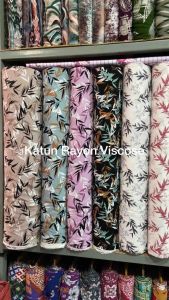 Kain Rayon Viscose EX Garment: Harga Per 05 Meter