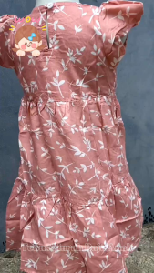 Paket 4 Pcs Dres Monalisa 0-6 Th: Dres Bayi Perempuan Rayon