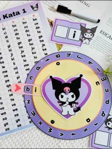 【#152 Kuromi Series Suku Kata· 库洛米系列 马来文拼读】Suku Kata马来文|Sanrio|三丽鸥|三丽鸥教材|kuromi学习教材|Kuromi|库洛米|Suku Kata