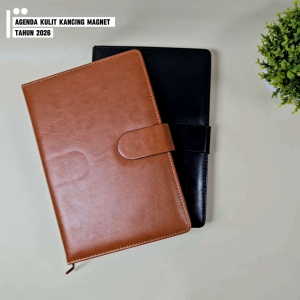 Agenda kulit kancing magnet tahun 2026 //Ukuran 145 cm × 215 cm
