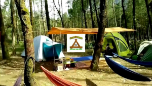 Tiang Flysheet Aluminium 2 Tiang X 250cm Diameter Pipa 23mm Lengkap Pasak Tali Guyline - Tiang Bendera Tiang Lampu Hias