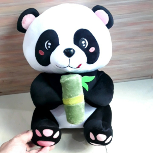 Boneka Panda Bambu Bahan Spandek Empuk Lembut Kualitas Eksport