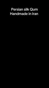 “Exquisite Handwoven Persian Qum Silk Carpet – 130x190 cm 800 Knots/Sq Inch Elegant Blue”