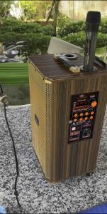 (BẢNG NÂNG CẤP 2023) Loa Vali Kéo Bluetooth Di Động Kiomic K89 chỉnh Bass Treble Reverb.Kèm 2 Micro Không Dây Karaoke