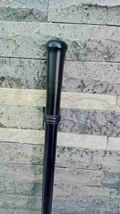 Tongkat komando kayu kelor hitam 60cm R140