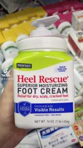 [ MỸ ] Kem dưỡng gót chân Dưỡng ẩm cao cấp Profoot Không hương liệu 16 oz (454 g)