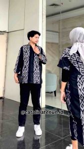 (READY STOCK) CLARA DRESS TENUN BLACK MAMBA BY CATALINATENUN