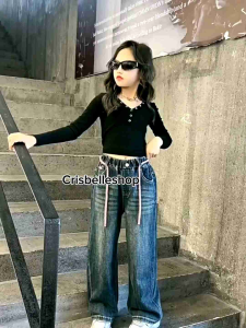 Crisbelleshop CR250508 Celana anak perempuan - Celana Jeans anak cewek - Celana panjang anak teenager