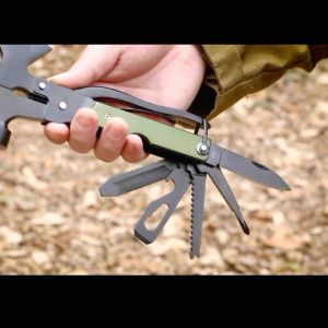 Ozark Trail 6.3 inch 19-in-1 Multi-Function Survival Multi-Tool All-purpose Tool