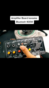 COD CEPAT Papan Amplifier TaffStudio original Audio Bluetooth USB FM Subwoofer DIY 400W - D10OK