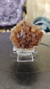 Natural Mexico Finest Aragonite Disco Ball Crystal Ornament AD06 #Naturalcrystal #homedecor #Lifestyle #Furniture #aragonite