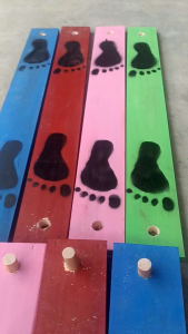 (4set) papan titian anak kayu mainan edukasi anak melatih keseimbangan dan motorik kualitas terbaik dan termurah