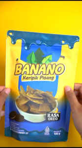 KRIPIK PISANG BANANO OREO 100 GR