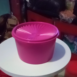TUPPERWARE MIDI UK 1LITER PINK ORIGINAL