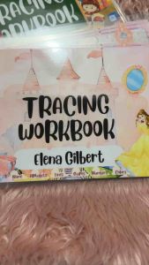 Laminated Tracing Workbook - 7pages (Free 2 Markers)