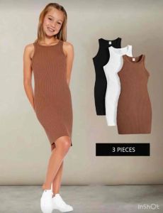 Sleeveless Dress for Kids Sando Dress Pang Bata (K12)