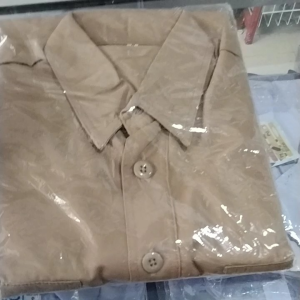 BAJU PRAMUKA PENDEK LAKI LAKI LICIN DAN MENGKILAP