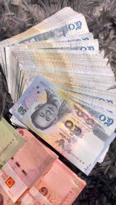 สายรัดธนบัตร สวยๆใช้งานได้จริง จํานวน 5 สาย ของตกแต่งธนบัตร