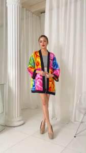 เสื้อคลุมโบฮีเมียนพาร์ทรูมที่น่ารัก เท่ๆเก๋ๆ ค่าใช้ส่วนตัวในการเปลี่ยนแปลงสวยๆ คลุมสำหรับเสื้อ