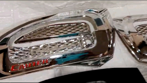 Paket Cover Handle + Mangkok Outer Chrome Hitam Mitsubishi Fuso Canter New