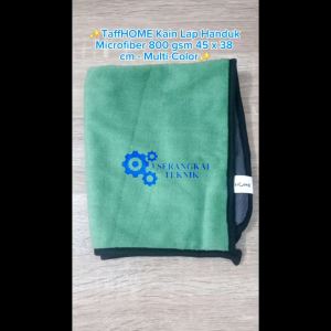 TaffHOME Kain Lap Handuk Microfiber 800 gsm 45 x 38 cm - Multi-Color