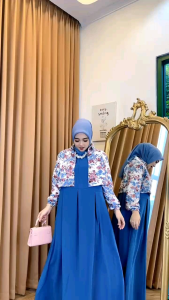 NEW ARRIVAL RINARA SET OUTER CRINKLE IMPORT PREMIUM / DRES CRINKLE MODEL TERBARU / ATASAN WANITA