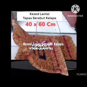 Kesed Lantai Tapas Serabut Kelapa Tebal 1Pcs