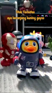 Mainan Edukasi Anak Bebek Menari Musik - Dancing Bebek ada musik dan lampu