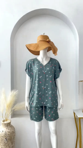 one set kemeja pendek