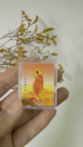 Mặt dây chuyền nhựa cho nam hình Phật A Di Đà