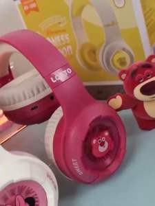 SY AI-100หูฟัง บลูทูธ ไร้สาย แบบ หูฟังครอบหู  wireless headphone หูฟังการ์ตูน มีไมค์ FM รองรับ TF การ์ด หูฟังไร้สาย