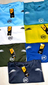 KAOS OLAHRAGA PRIA DRYFIT BAJU OLAHRAGA PRIA GYM FITNES LENGAN PENDEK KAOS BADMINTON KAOS BULUTANGKIS/TENIS JERSEY FUTSAL PREMIUM