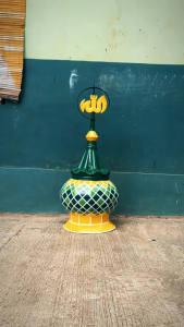 Kubah Masjid/Musholla Stainless Dekoratif 40cm