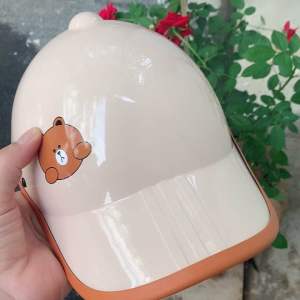 Nón bảo hiểm kết Gấu nhiều màu Siêu Xinh 🍓🍓🍓