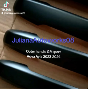 Outer Handle Agya Ayla 2023 2024 GR Sport Hitam