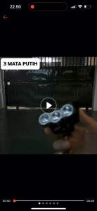 Lampu Tembak Sorot OWL Mini Led Cree 2 Mata 3 Mata 3 Mata Flash 30 watt Cnc