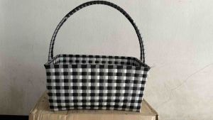 #ตะกร้า#กระเช้า#ตะกร้าสาน#กระเช้าสาน#กระเช้าแฮนเมดกระเช้าพลาสติกสาน