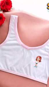 6 PCS MINISET ANAK SD-SMP USIA 9-14 TAHUN BAHAN KATUN PREMIUM / BRA ANAK REMAJA SD-SMP