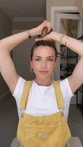 ( KIR- 50pcs ) Kunciran Ikat Rambut Donat Hair Ties Korea Karet Polos Warna Campur  Premium