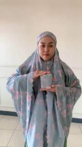 Mukena Dewasa & Sajadah Bahan Parasut Korea Premium 2in1 Set