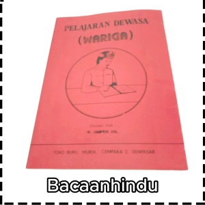 Buku Pelajaran Dewasa Wariga Agama Hindu