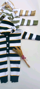 Jumpsuit Rajut Bayi Lembut NEWBORN Usia 0-6 Bulan