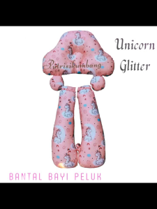 1SET BANTAL PELUK BAYI KARAKTER ANGTI KAGET ANTI PEYANG