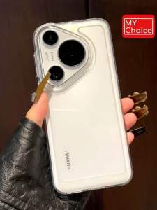 Crystal Case Huawei Pura 70 Pro Pura 70 Case Pura70 Cover Shell Bumper Armor Shockproof Acrylic Soft Back Phone Case