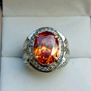 CINCIN BATU MADEIRA CITRINE OVAL CUTTING